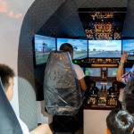 國產民航客機C919模擬器亮相9.8洽談會 